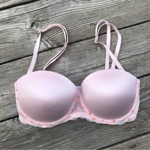 VS pink multi way bra